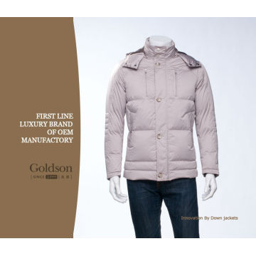 Men Fashion Goose Down Winter Jacket OEM in China Down Parkas